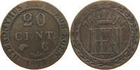 WESTFALEN KÖNIGREICH 20 CENTIMES Hieronymus Napoleon 1807-1813 -