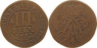 MÜNSTER DOMKAPITEL 3 PFENNIG Franz Arnold von Wolff Metternich zur Gracht, 1706-1718 -