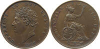 GREAT BRITAIN HALFPENNY GEORGE IV. (1820-1830) -