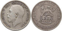 GREAT BRITAIN SIXPENCE George V. (1910-1936) -