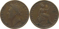 GREAT BRITAIN FARTHING George IV. (1820-1830) -