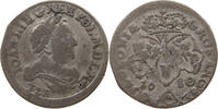 POLAND 6 GROSCHER GROSCHEN Johann Sobieski 1674-1696. -