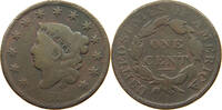 USA LARGE CENT CORONET HEAD -