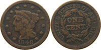 USA LARGE CENT BRAIDED HAIR -
