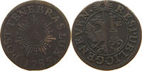 SWITZERLAND GENF GENEVE 6 DENIERS 1785 SS- 50,00 EUR  + 5,99 EUR frais d'envoi