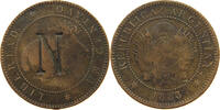 ARGENTINA CENTAVO COUNTERMARKED N -