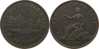 AUSTRALIA HALF PENNY TOKEN Victoria (1837-1901) R. JOSEPHS NEW TOWN TOLL GATE TASMANIA -