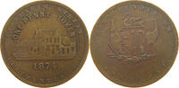 AUSTRALIA PENNY TOKEN Victoria (1837-1901) FREEMANTLE W.A. -