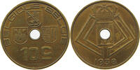 BELGIUM 10 CENTIMES 10 CENTIMES PATTERN 1938 DUPR. 2653 B6 R2 SIMILOR -