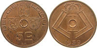 BELGIUM 5 CENTIMES BELGIUM 5 CENTIMES 1939 COPPER PATTERN VERY RARE -