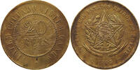 BRAZIL 20 REIS BRAZIL 20 REIS 1893 MINTING ERROR -