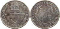 BRITISH WEST INDIES 1/8 DOLLAR George IV. (1820-1830) -