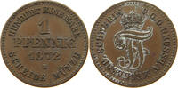 Mecklenburg - Schwerin Pfennig Friedrich Franz II. (1842 - 1883) -