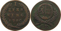 SALZBURG PFENNIG Hieronymus Graf Colloredo 1772 - 1803 -