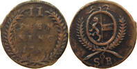 SALZBURG 2 PFENNIG 1786 Hieronymus Graf Colloredo 1772 - 1803 -