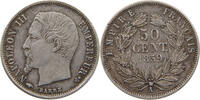 FRANCE 50 CENTIMES Napoleon III. (1852-1870) -
