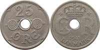 FAROE ISLANDS 25 ORE OFF-CENTER HOLE -