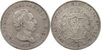 Italien - Sardinien 5 lire Carl Felix (1821-1831). -