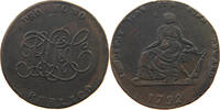 IRELAND 1/2 PENNY HALF PENNY 1792 HIBERNIAN MINE COMPANY -