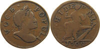 IRELAND 1/2 PENNY HALF PENNY TOKEN 1760 NELSON HIBERNIA -