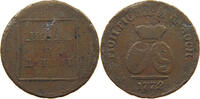 MOLDAVIA WALLACHIA 2 PARA 3 KOPEKS -