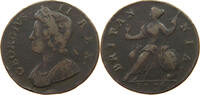 GREAT BRITAIN HALFPENNY George II. 1727-1760. -