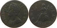 GREAT BRITAIN FARTHING George II. 1727-1760. -