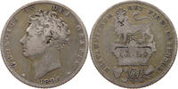 GREAT BRITAIN SIXPENCE GEORGE IV. (1820-1830) -