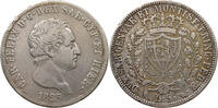 ITALY STATES SARDINIA 5 LIRE Carlo Felice 1821-1831 -