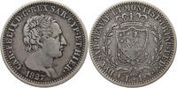 ITALY STATES SARDINIA LIRA Carlo Felice 1821-1831 -