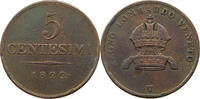 ITALY STATES VENICE VENEZIA 5 CENTESIMI FRANZ II. 1792-1835 -