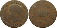 ITALY STATES NAPOLEON I. SOLDO Napoleon I. (1804-1814, 1815) -