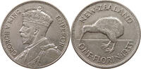 NEW ZEALAND FLORIN George V. (1910-1936) -