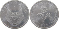 RWANDA FRANC FRANC 1977 ESSAI -