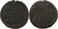 POLAND THORN SOLIDUS August III 1733-1763 RARE -