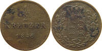 WÜRTTEMBERG 1/2 KREUZER 1846 Wilhelm I. (1816-1864) S 9,00 EUR  + 5,99 EUR frais d'envoi
