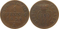 Schaumburg - Lippe 1 Pfennig Georg Wilhelm (1807 - 1860) -