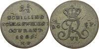 SCHLESWIG HOLSTEIN 2 1/2 SCHILLING Friedrich VI. von Dänemark 1808-1839 -