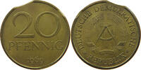 DDR 20 PFENNIG FEHLPRÄGUNG -