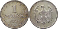 WEIMARER REPUBLIK MARK 1924 F SS 27,00 EUR  + 5,99 EUR frais d'envoi