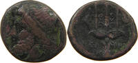 ANCIENT GREECE SYRACUSE AE Hieron II , 275-216 BC -