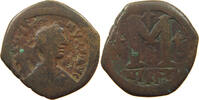 BYZANTINE EMPIRE FOLLIS JUSTINIAN I. 527-565 OVERSTRUCK ss 100,00 EUR  + 5,99 EUR frais d'envoi