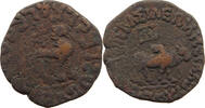 INDO - SKYTHIANS HEXACHALKON Azes II 35BC- 5AD -