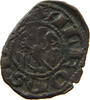 Italien, Sizilien Denaro Alfons von Aragon 1416-1458,DOPPELSCHLAG IM SCHILD -