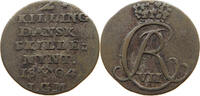 Norwegen 2 skilling Christian VII, 1766-1808 -