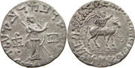 Baktrien / Indo-skythen Tetradrachme Königreich Baktrien, AZES II. 35-12 BC -