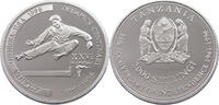 2000 SHILINGI 1996 TANZANIA 2000 SHILINGI 1996 ALUMINIUM PATTERN PROOF PROOF