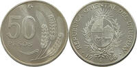 URUGUAY 50 PESOS URUGUAY 50 PESOS 1968 UNC PATTERN -