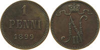 Finnland 1 penni 1899 Nikolaus II. 1894-1917 ss 10,00 EUR  + 5,99 EUR frais d'envoi