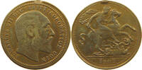 GREAT BRITAIN JETON Edward VII., 1901 - 1910 -